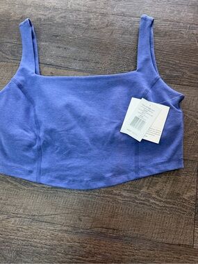 Beyond Yoga Purple Crop Tank Top